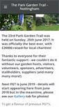 Mobile Screenshot of parkgardentrail.org